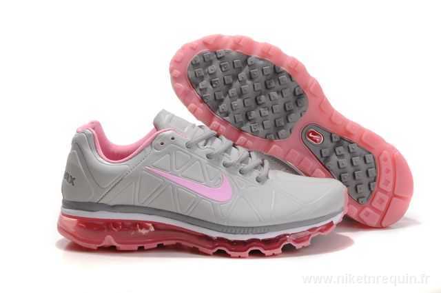 Gris Et Rose Air Max 2011 Chaussures